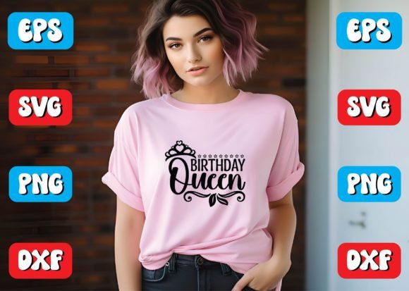 Birthday Queen SVG: A Designer's Take on Real Embroidery Use