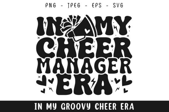 In My Cheer Manager Era: Retro Graphics for Crafts