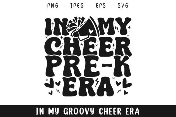 Review: In My Cheer Pre K Era Groovy Retro SVG