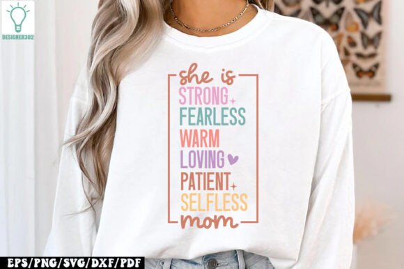 She is Strong: Graphics for Crafts and Branding