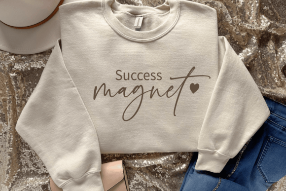 Success Magnet SVG: Bold Graphics for Crafts