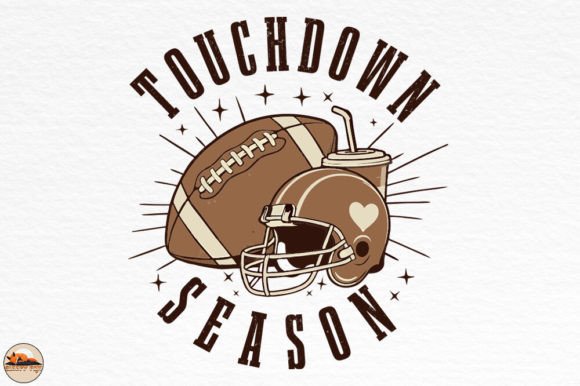 Touchdown Season: A Graphics Asset for Crafts & Blogs